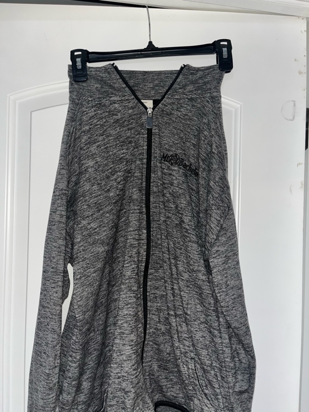 Artisan Heather Gray Zip-Front Skirt